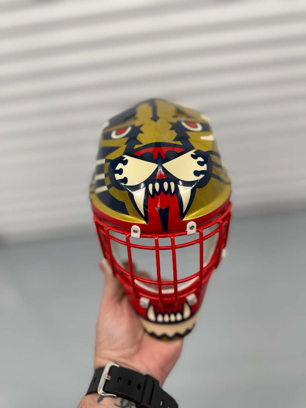 1996 EA Sports Pinnacle Authentic John Vanbiesbrouck Florida Panthers Replica Go